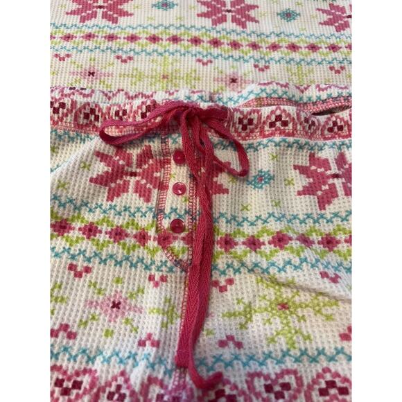 SONOMA Intimates 2 piece Thermal Pajamas Women's Size XL - Picture 9 of 14